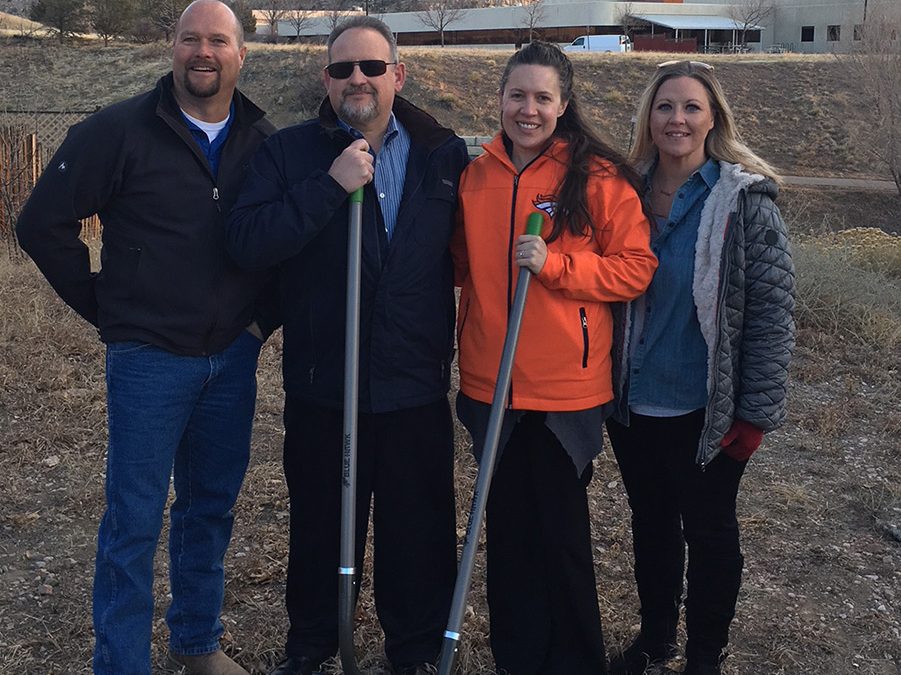 Groundbreaking in Colorado Springs near Kissing Camels Golf Course
